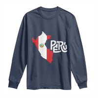 Peruvian Pride Long Sleeve Shirt Peru Est. 1821