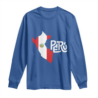 Peruvian Pride Long Sleeve Shirt Peru Est. 1821