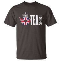 Funny English Tea UK Flag T Shirt - Wonder Print Shop