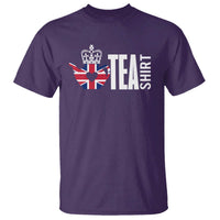 Funny English Tea UK Flag T Shirt - Wonder Print Shop
