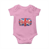 Funny Knackered The UK Flag British Baby Onesie