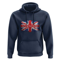 Funny Knackered The UK Flag British Hoodie