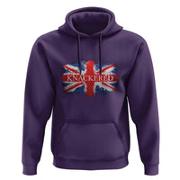 Funny Knackered The UK Flag British Hoodie
