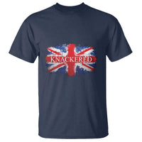 Funny Knackered The UK Flag British T Shirt - Wonder Print Shop