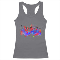 Traveling London Trip Racerback Tank Top