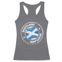 Scotland Flag Scottish Pride Racerback Tank Top
