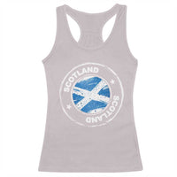 Scotland Flag Scottish Pride Racerback Tank Top