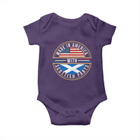 Scottish American Baby Onesie Made In America With Scottish Parts Scotland