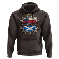 Scottish American Hoodie Made In America With Scottish Parts Scotland