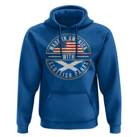 Scottish American Hoodie Made In America With Scottish Parts Scotland