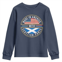 Scottish American Youth Sweatshirt Made In America With Scottish Parts Scotland