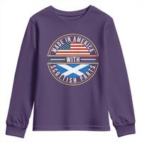 Scottish American Youth Sweatshirt Made In America With Scottish Parts Scotland