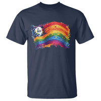 Rainbow Flag Comma La Harris 2024 T Shirt - Wonder Print Shop