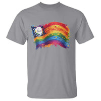 Rainbow Flag Comma La Harris 2024 T Shirt - Wonder Print Shop