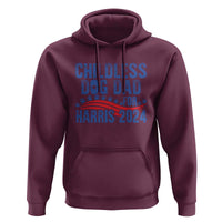 Childless Dog Dad For Harris 2024 Hoodie - Wonder Print Shop