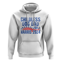 Childless Dog Dad For Harris 2024 Hoodie - Wonder Print Shop