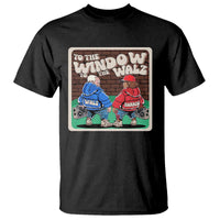 Funny Harris Walz T Shirt To The Window To The Walz Hip Hop Old School - Wonder Print Shop