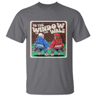 Funny Harris Walz T Shirt To The Window To The Walz Hip Hop Old School - Wonder Print Shop