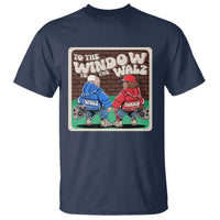 Funny Harris Walz T Shirt To The Window To The Walz Hip Hop Old School - Wonder Print Shop