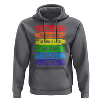 Human Rights Hoodie LGBT Black Feminist - Wonder Print Shop
