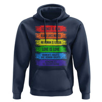 Human Rights Hoodie LGBT Black Feminist - Wonder Print Shop