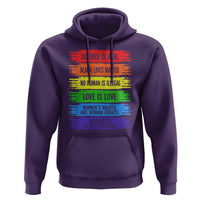 Human Rights Hoodie LGBT Black Feminist - Wonder Print Shop