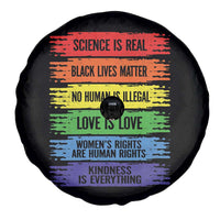 Human Rights Spare Tire Cover LGBT Black Feminist