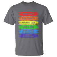 Human Rights T Shirt LGBT Black Feminist - Wonder Print Shop