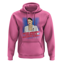 AOC Hoodie Never Apologize For Being A Powerful Woman - Wonder Print Shop