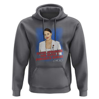 AOC Hoodie Never Apologize For Being A Powerful Woman - Wonder Print Shop