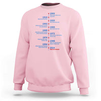 Harris Support Feminist Women Rights US History Sweatshirt 2024 Women Can Be President - Wonder Print Shop