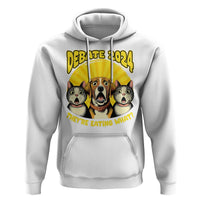 President Debate 2024 Hoodie Funny Dogs and Cats They're Eating What - Wonder Print Shop