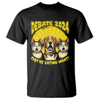 President Debate 2024 T Shirt Funny Dogs and Cats They're Eating What - Wonder Print Shop