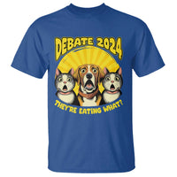 President Debate 2024 T Shirt Funny Dogs and Cats They're Eating What - Wonder Print Shop