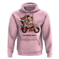 President Debate 2024 Hoodie Funny Pets Leaving Town - Wonder Print Shop