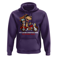 President Debate 2024 Hoodie Funny Pets Leaving Town - Wonder Print Shop