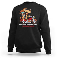 President Debate 2024 Sweatshirt Funny Pets Leaving Town - Wonder Print Shop