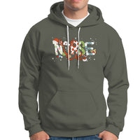 Christmas Nurse Xmas Stethoscope Reindeer Hat Hoodie - Wonder Print Shop