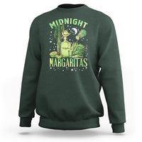 Midnight Margaritas Alcohol Drinker Cocktail Lover Sweatshirt - Wonder Print Shop
