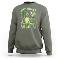 Midnight Margaritas Alcohol Drinker Cocktail Lover Sweatshirt - Wonder Print Shop
