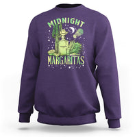 Midnight Margaritas Alcohol Drinker Cocktail Lover Sweatshirt - Wonder Print Shop