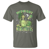 Midnight Margaritas Alcohol Drinker Cocktail Lover T Shirt - Wonder Print Shop