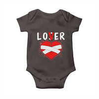 Broken Heart Lover Or Loser Single Day Anti Valentine Baby Onesie