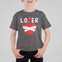 Broken Heart Lover Or Loser Single Day Anti Valentine T Shirt For Kid - Wonder Print Shop