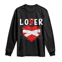 Broken Heart Lover Or Loser Single Day Anti Valentine Long Sleeve Shirt