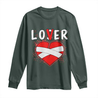 Broken Heart Lover Or Loser Single Day Anti Valentine Long Sleeve Shirt