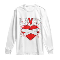 Broken Heart Lover Or Loser Single Day Anti Valentine Long Sleeve Shirt