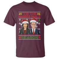 Christmas 'Tis The Harris Walz Season T Shirt - Wonder Print Shop