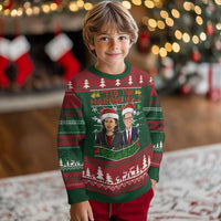 Xmas 'Tis The Harris Walz Season Ugly Christmas Sweater - Wonder Print Shop