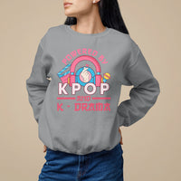 Powered by K-pop and K-Drama Korena Lover Sweatshirt - Wonder Print Shop